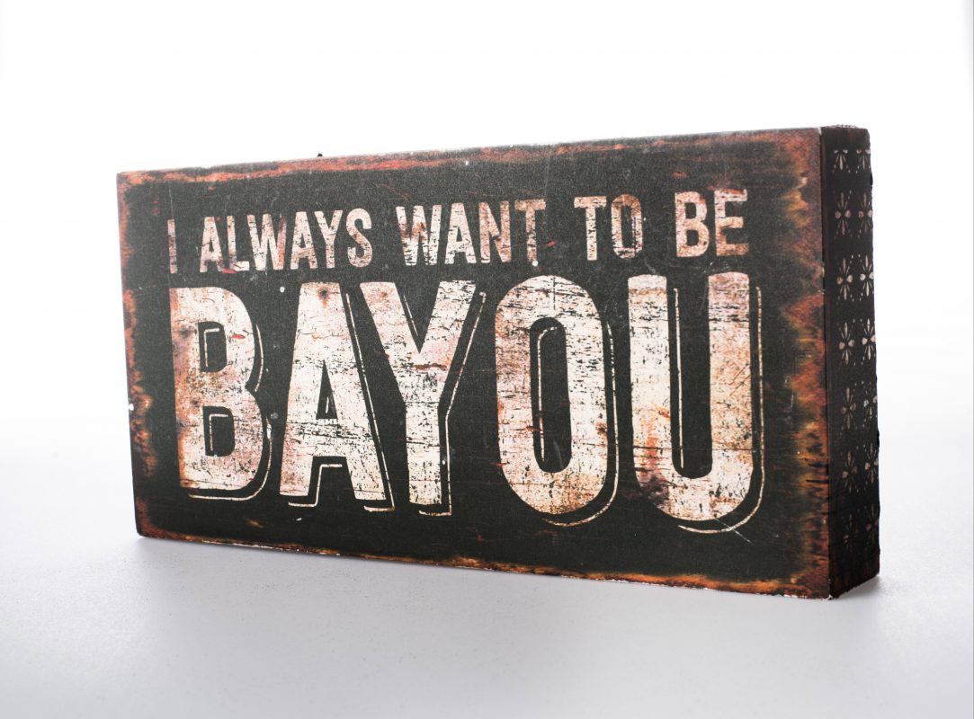 Box Sign - Bayou