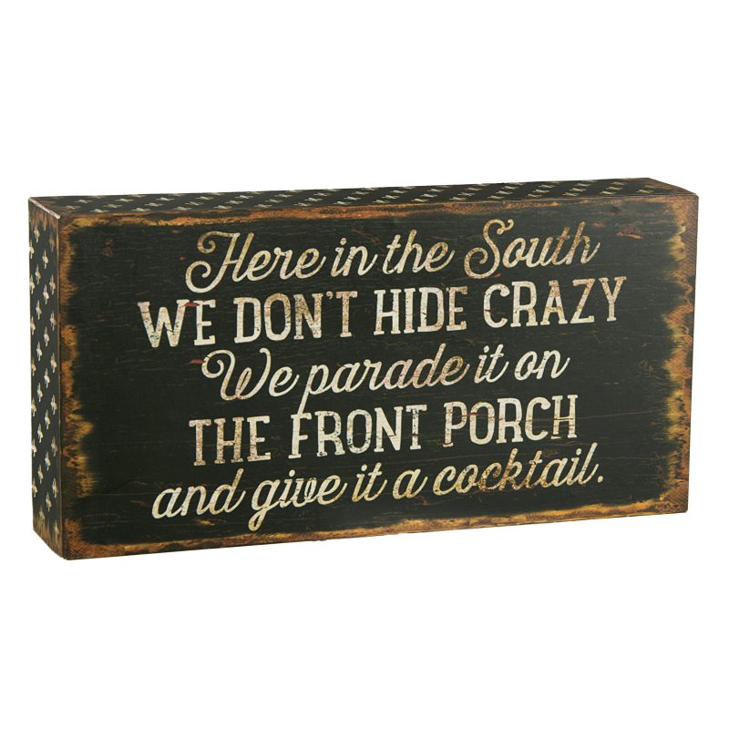 Box Sign - Crazy