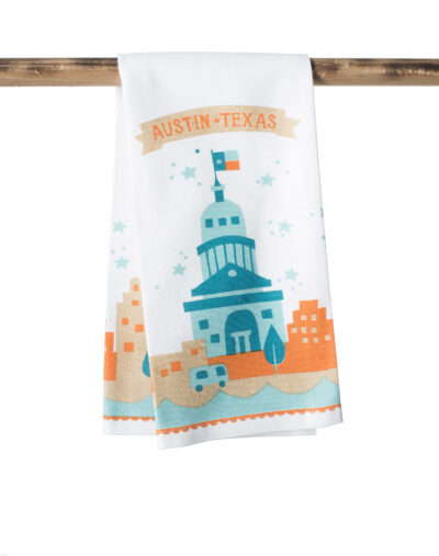 Kitchen Towel - Austin Skyline