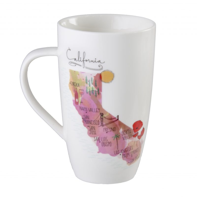 Mug - California Map
