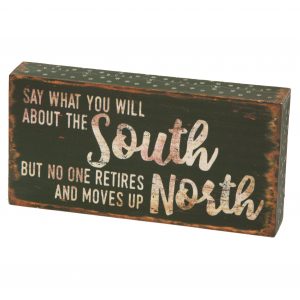 Box Sign - Retire
