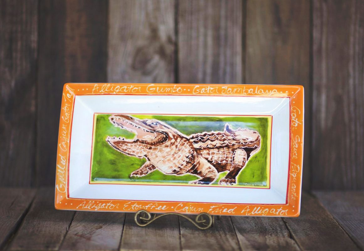 Alligator Platter