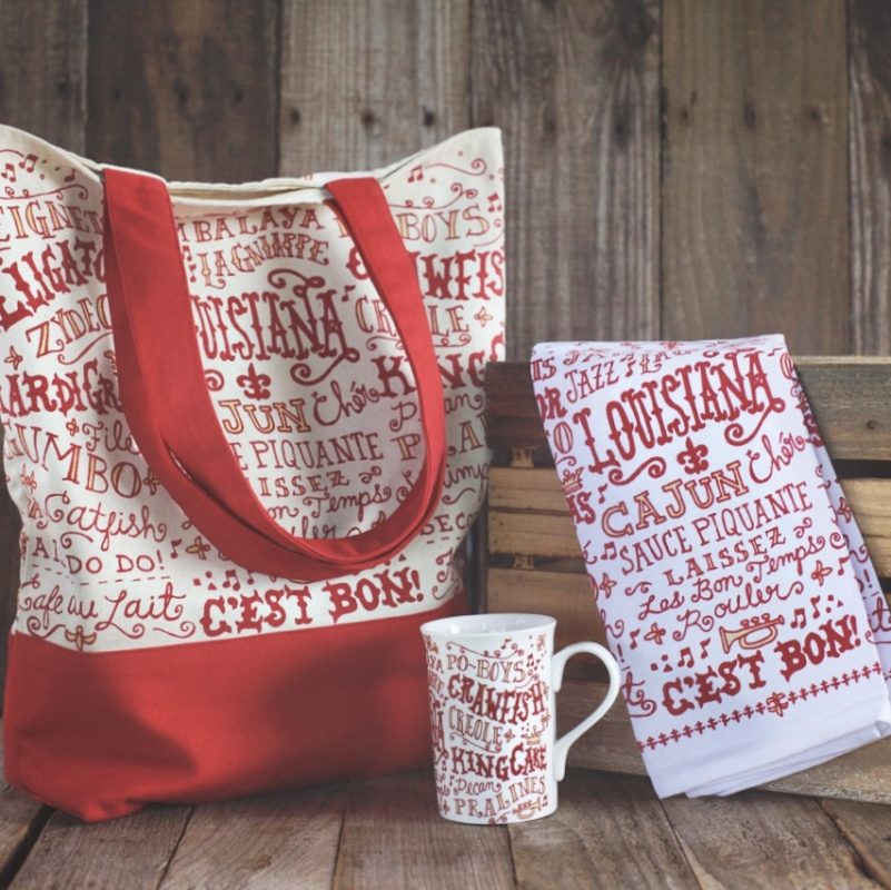 Louisiana Words Kitchen Towel - Image 2