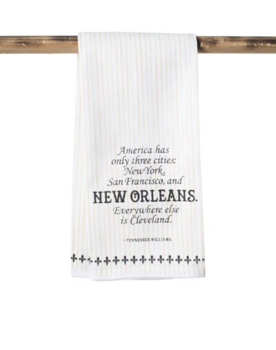 Kitchen Towel - New Orleans Three Cities