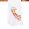 California Map Kitchen Towel