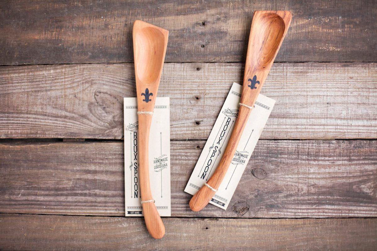 Left Handed Roux Spoon - Image 2
