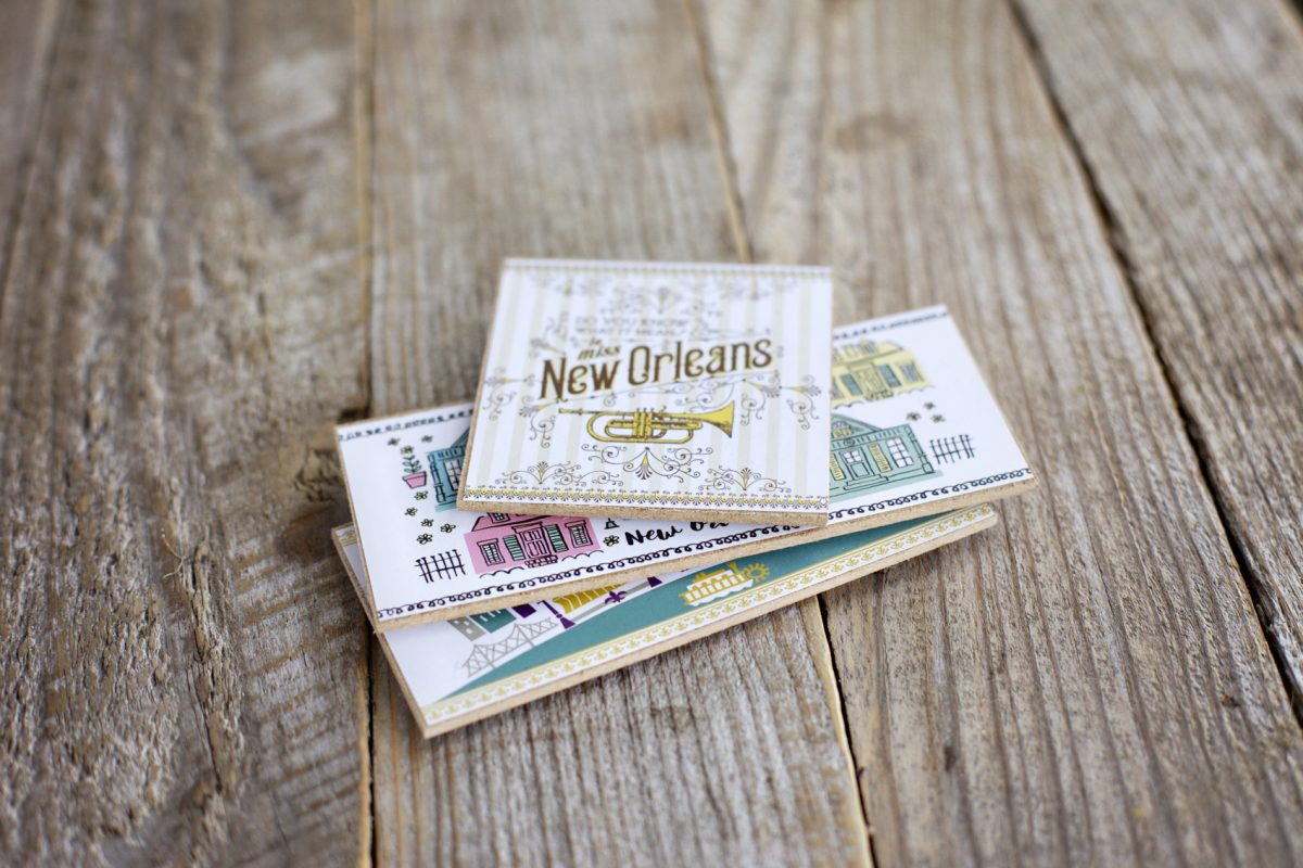 Nola Skyline Magnet - Image 3