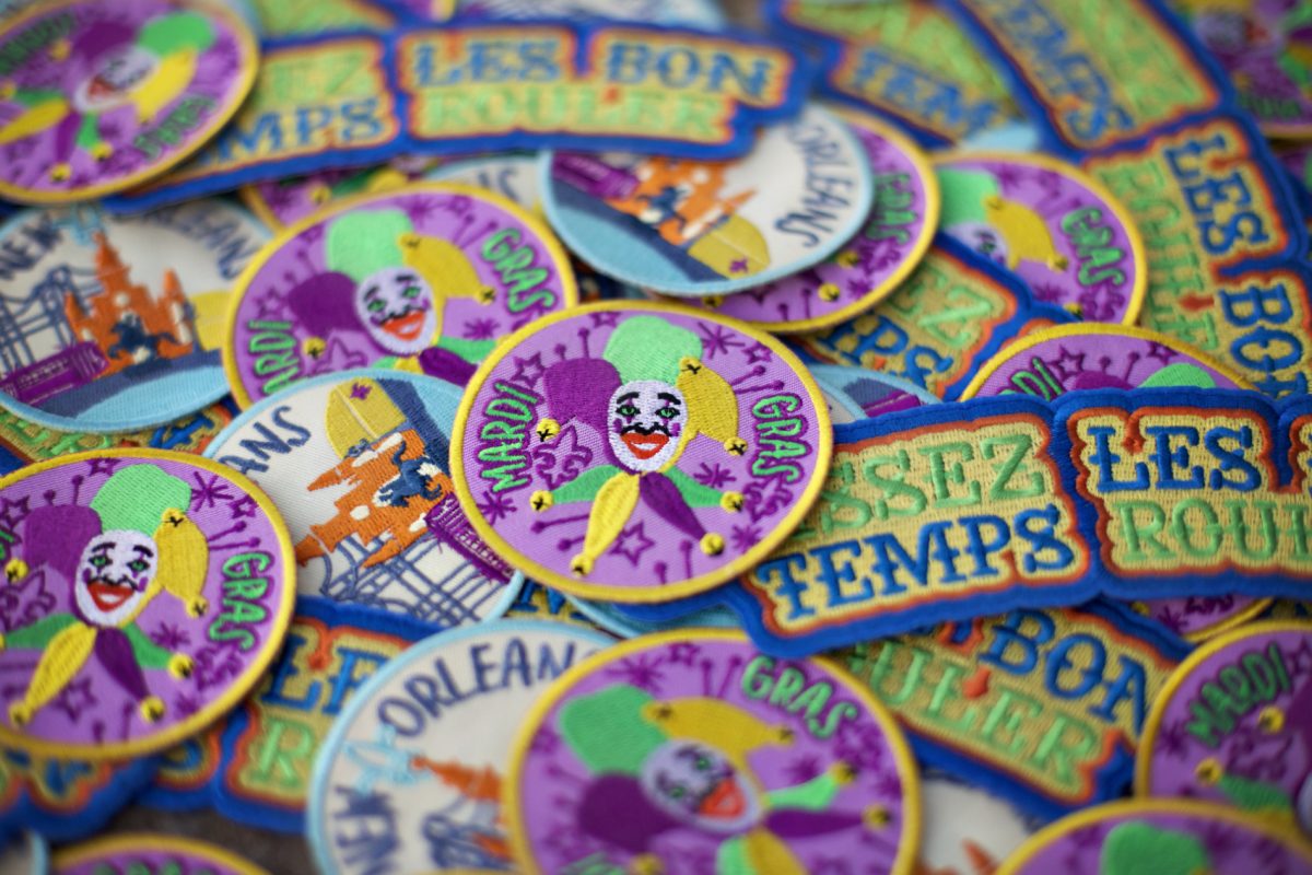 Patch - Mardi Gras Iron On - Image 2