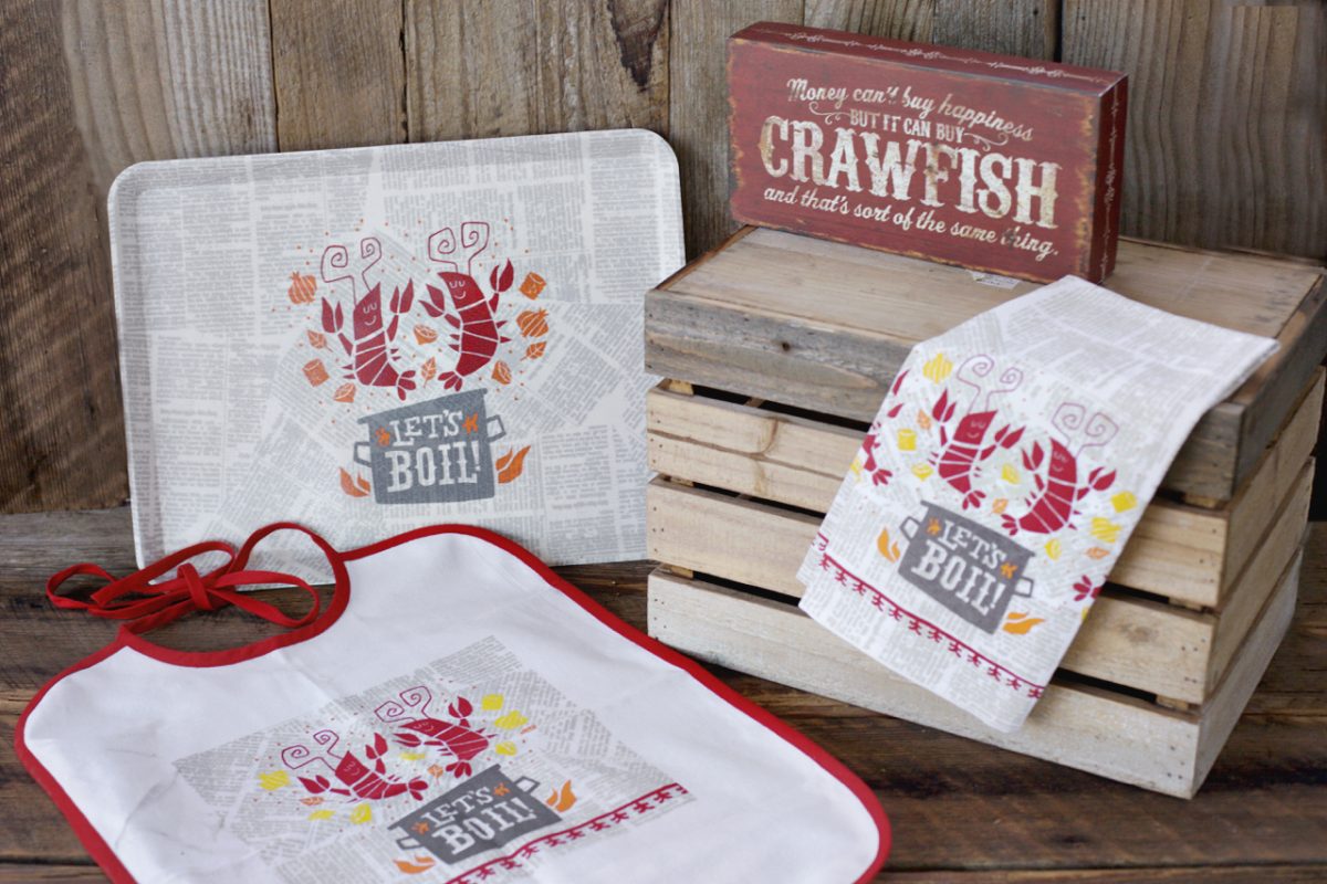 Let's Boil Crawfish Bib - Image 2