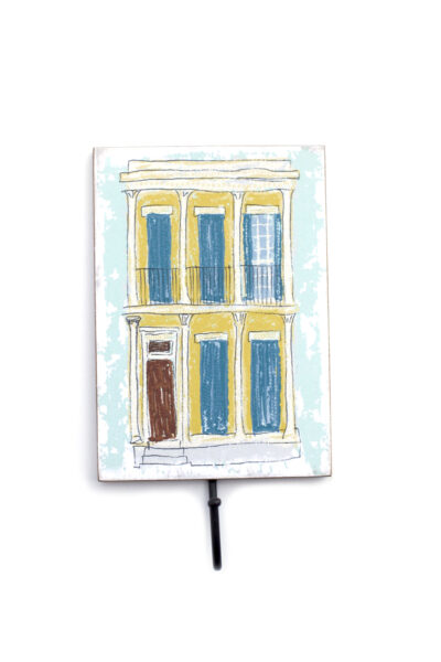 Wall Hook - Yellow Creole Cottage