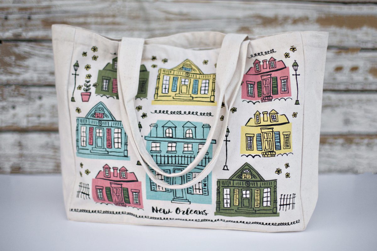 Tote Bag - Creole Cottages - Image 2