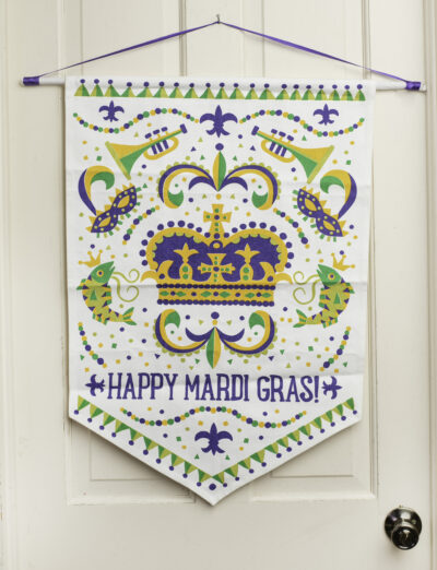 Door Hanger - Mardi Gras