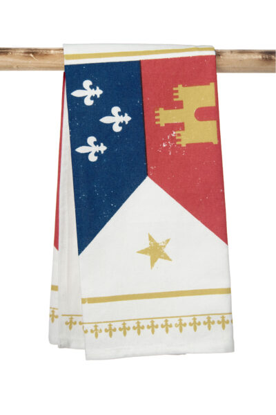 Acadiana Flag Kitchen Towel