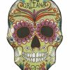 Floral Sugar Skull Dish