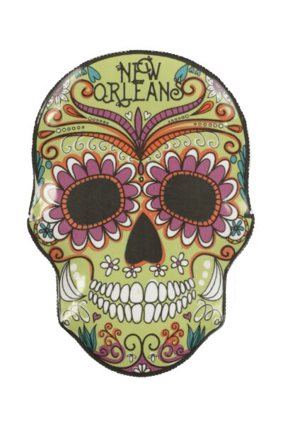 Floral Sugar Skull Dish