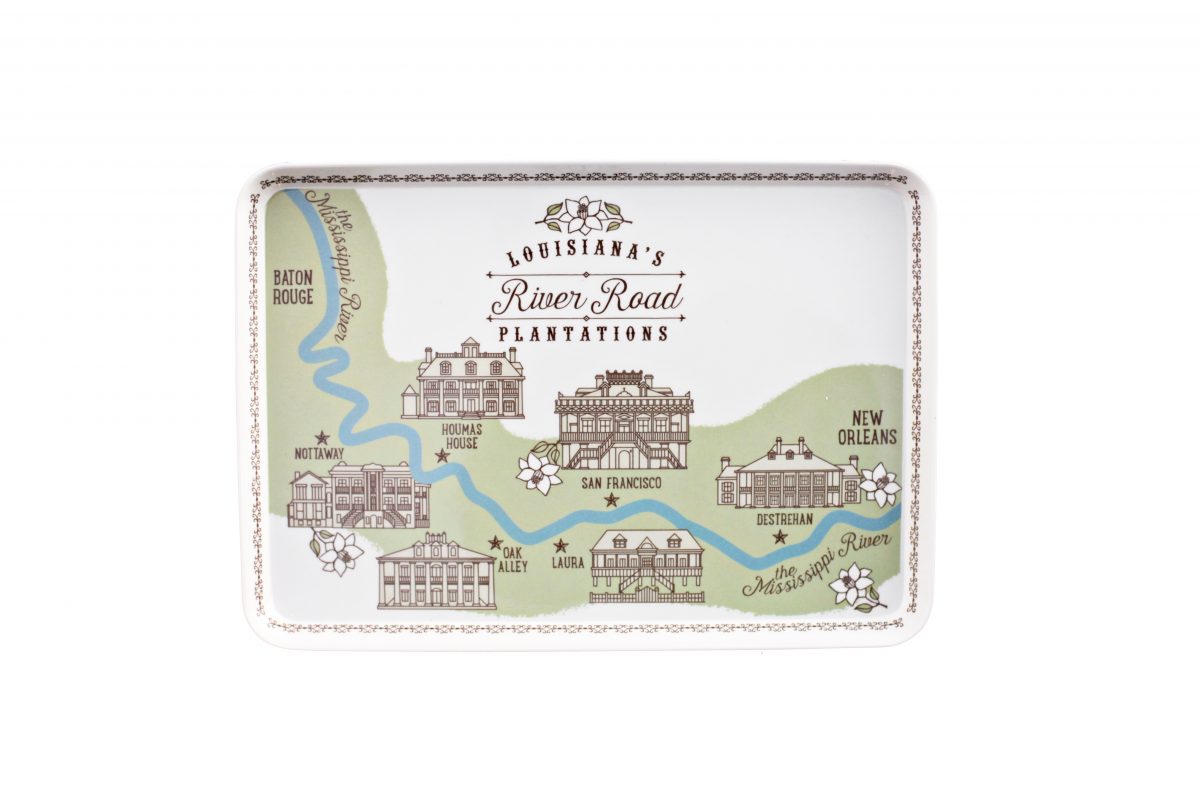 Snack Tray - Louisiana Plantations