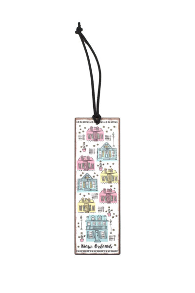 Metal Bookmark - Creole Cottages