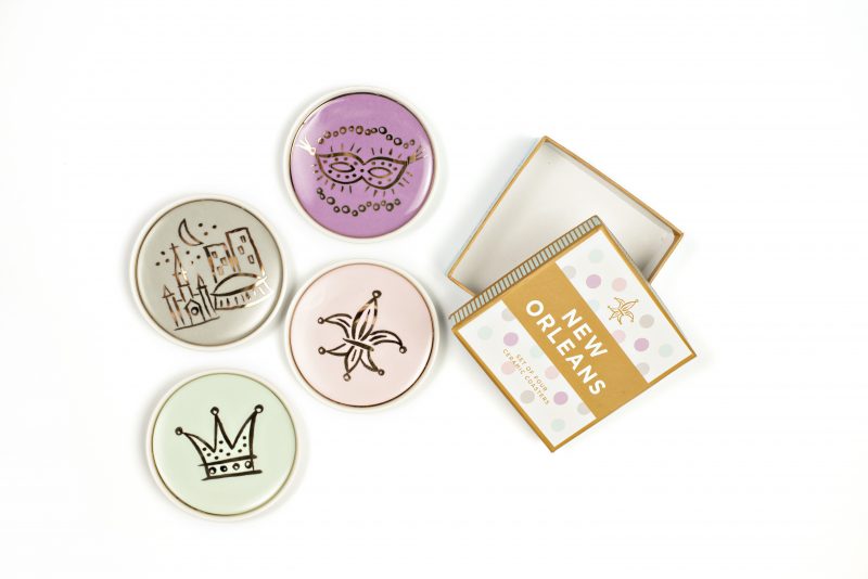 Coaster - New Orleans Set of 4