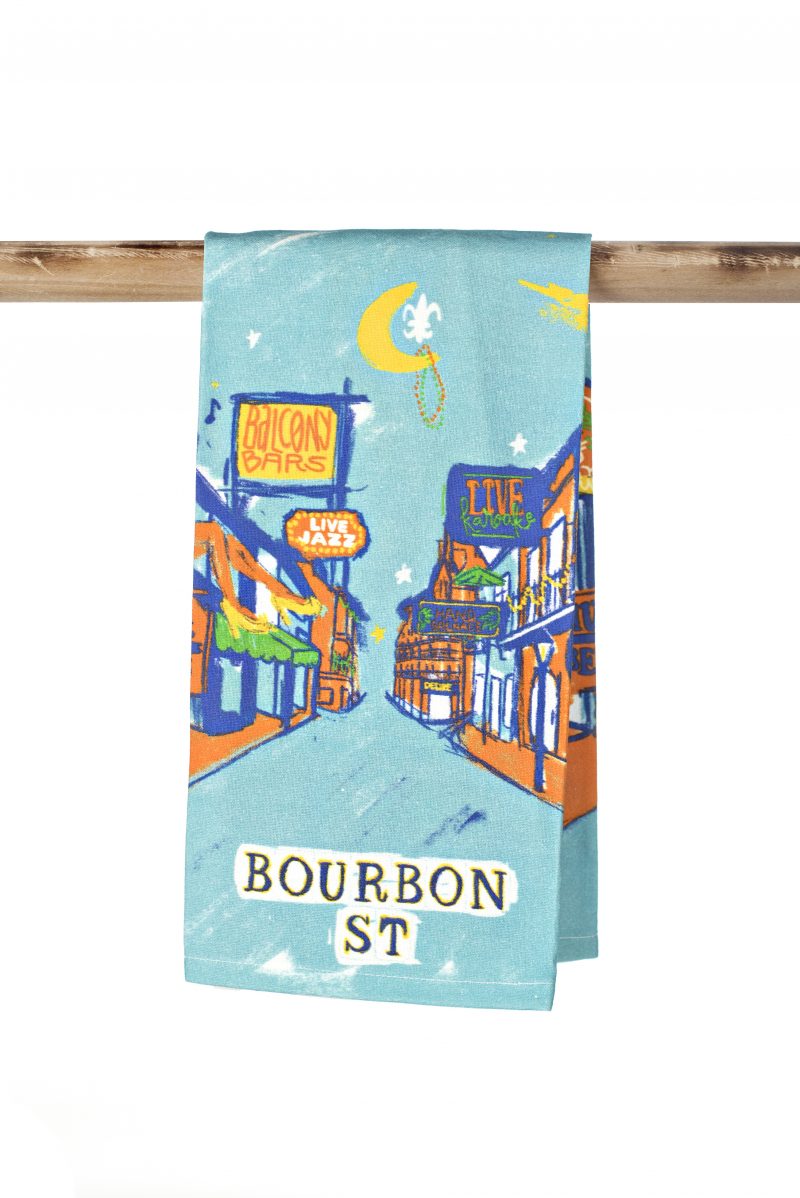 Kitchen Towel - Bourbon Street