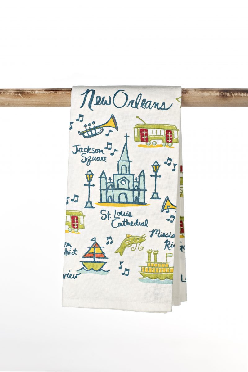 Kitchen Towel - Vintage New Orleans