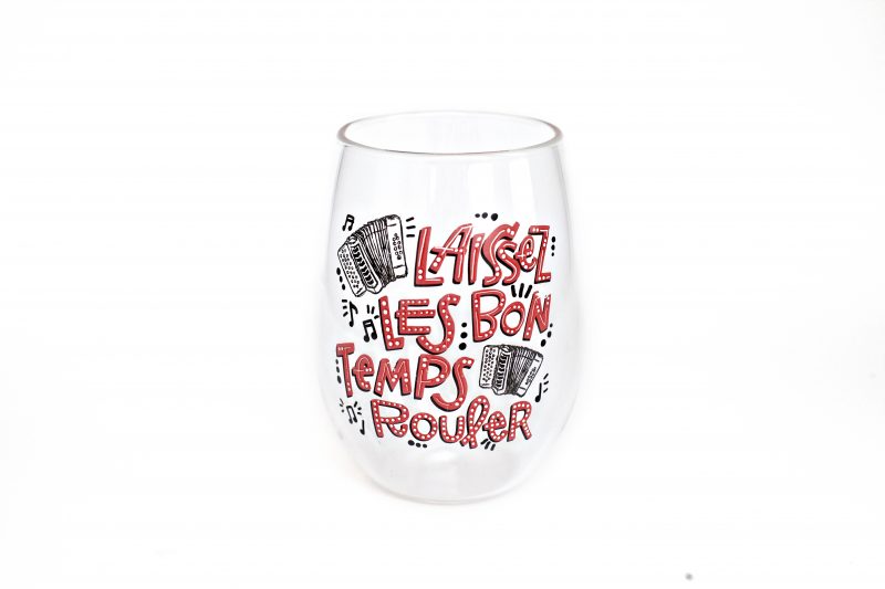 Stemless Wine Glass - Laissez Les Bon Temps Rouler