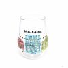 Stemless Wine Glass - Creole Cottages
