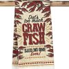 Kitchen Towel - Too Much Crawfish