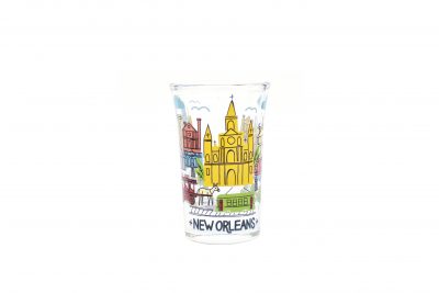 Shot Glass - Colorful Quarter