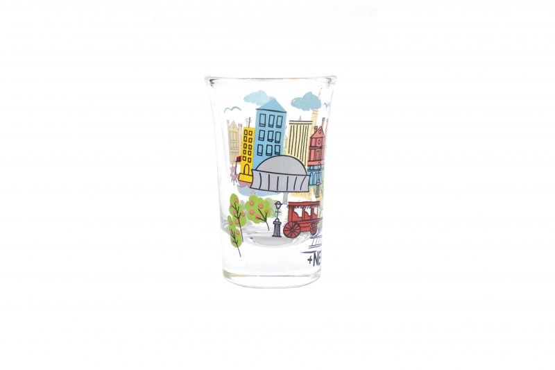 Shot Glass - Colorful Quarter - Image 2