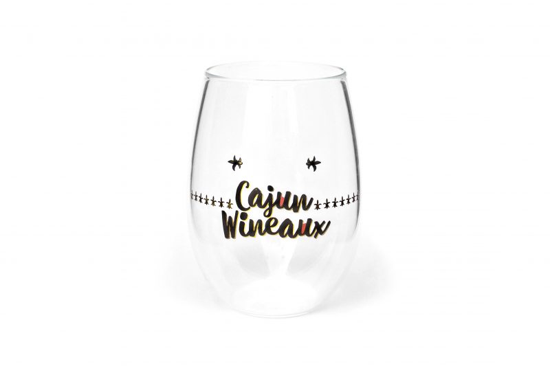 Stemless Wine Glass - Cajun Wineaux