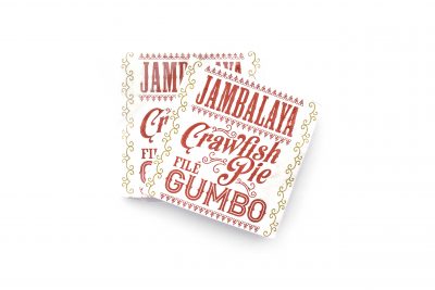 Cocktail Napkins - Jambalaya Crawfish Pie