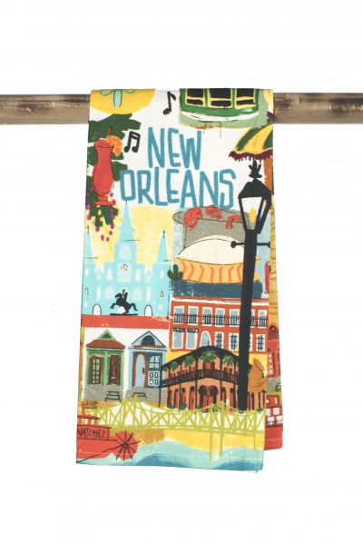 Kitchen Towel - Nola Collage