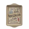 Metal Tray - Tan New Orleans
