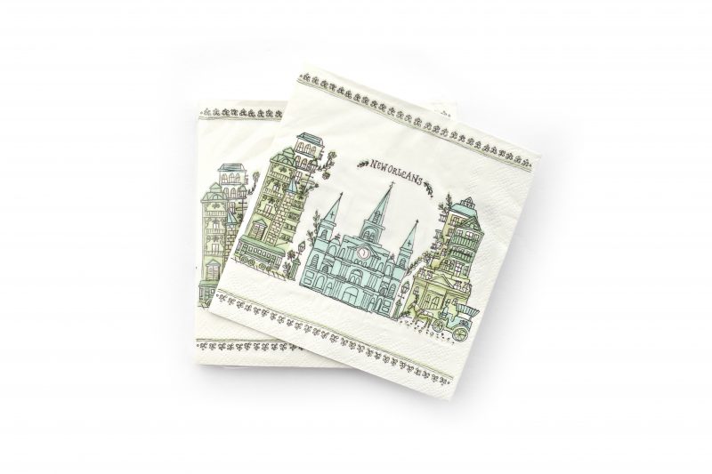 Cocktail Napkins - Sketchy New Orleans