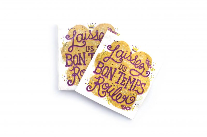 Cocktail Napkins - Laissez Le Bon Temps Rouler