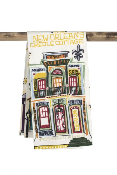 Kitchen Towel - Creole Cottage Words