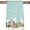 Kitchen Towel - Nola Pen & Ink Skyline