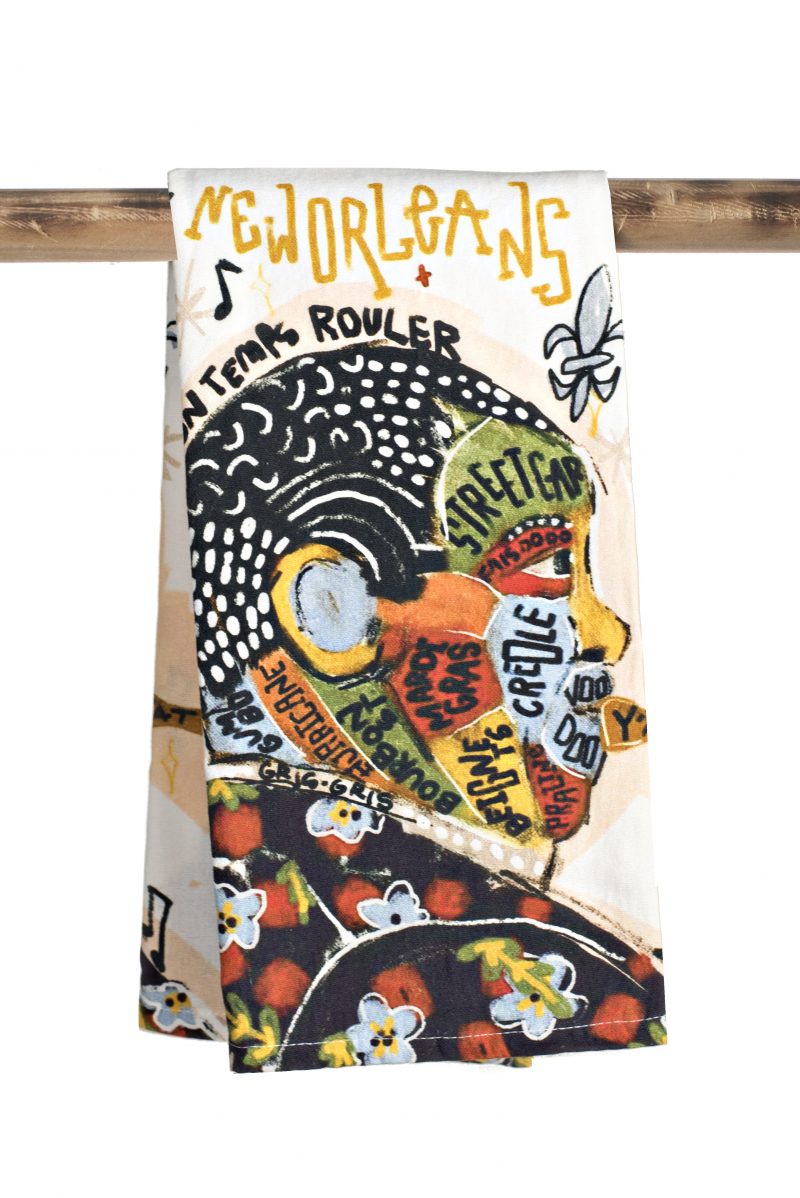 Kitchen Towel - Jazz Words
