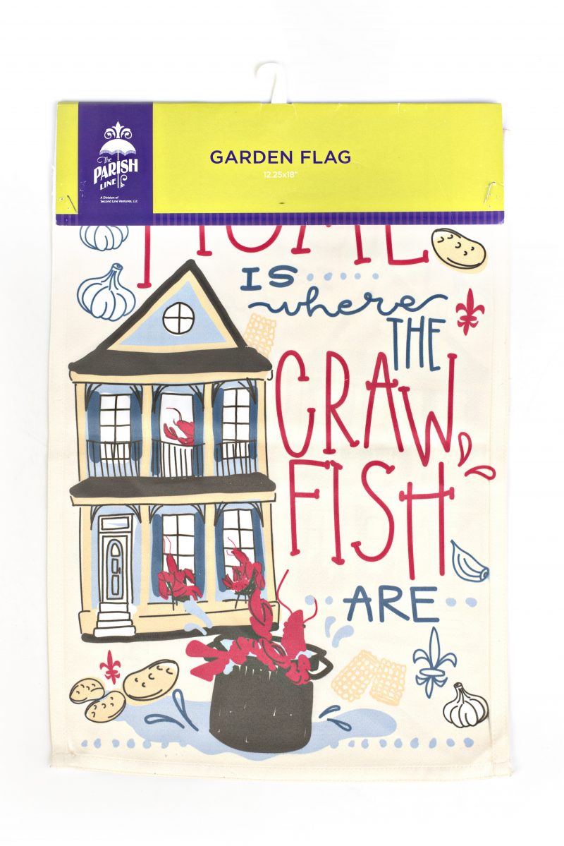 Garden Flag - Home is Where the Crawfish are