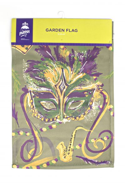 Garden Flag - Mardi Gras Mask