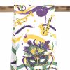 Kitchen Towel - Mardi Gras Mask