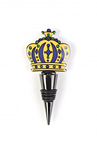 Wine Stopper - Mardi Gras Crown