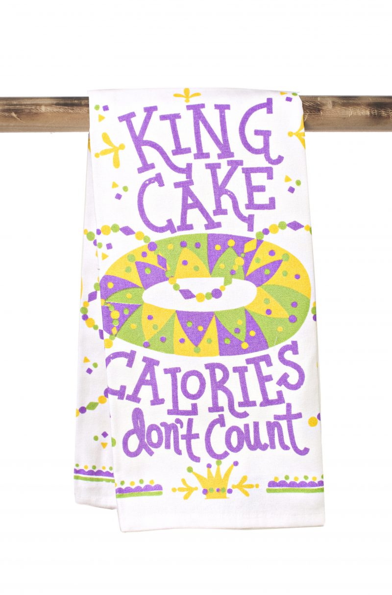 Kitchen Towel King Cake Calories Don't Count
