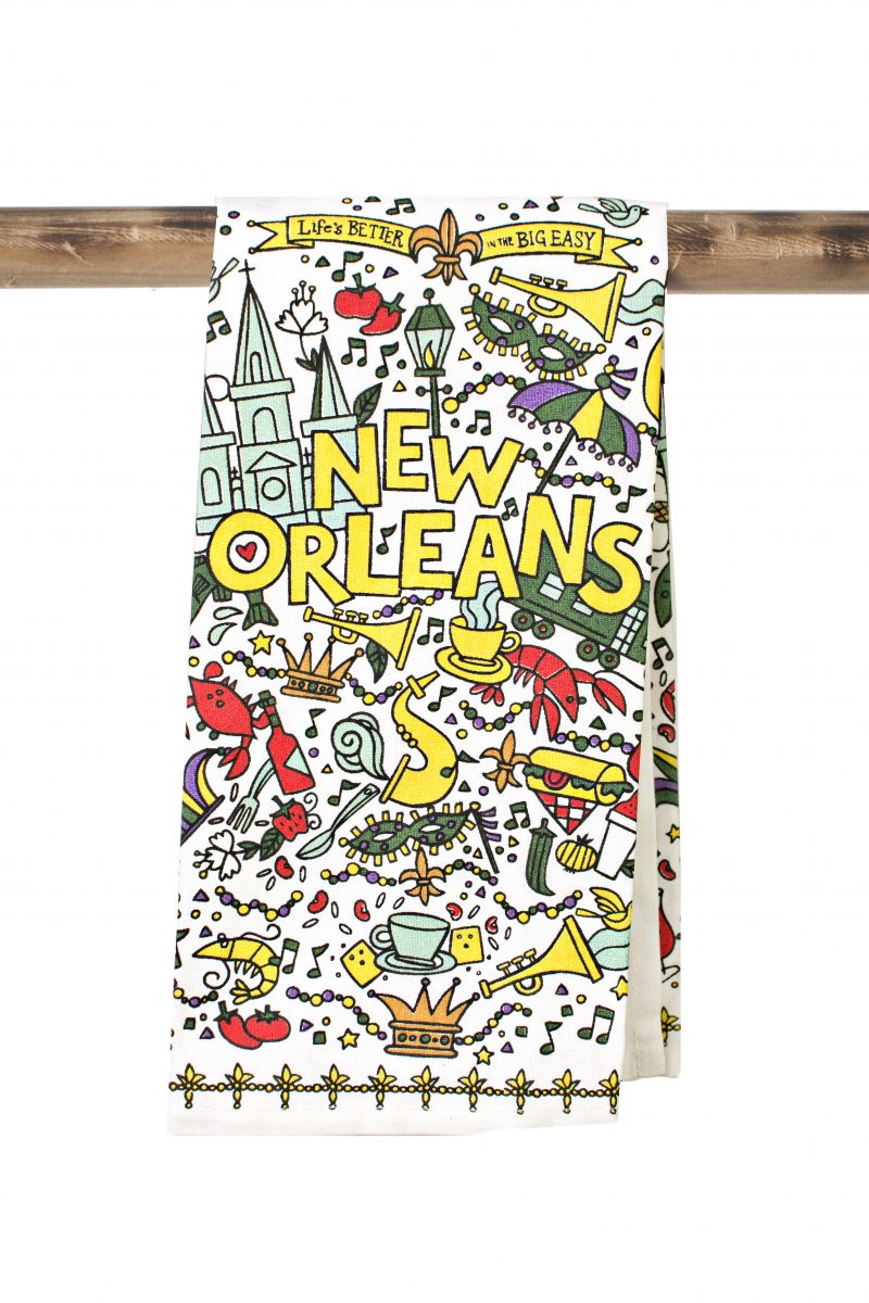 Kitchen Towel Nola Montage