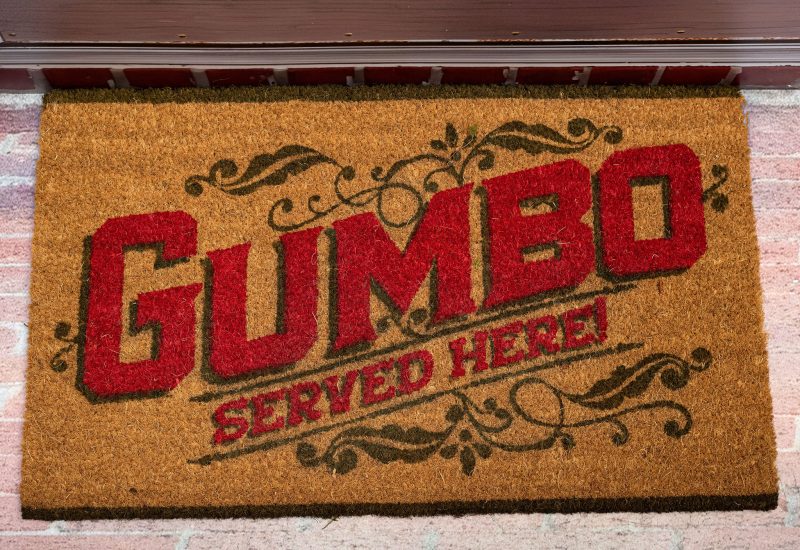 Door Mat - Gumbo Served Here