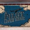 Door Mat - Pilot Lives Here