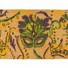Door Mat - Mardi Gras Mask
