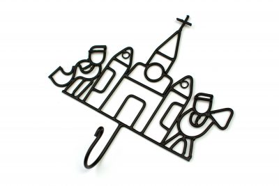 Metal Wall Hook - St. Louis Cathedral