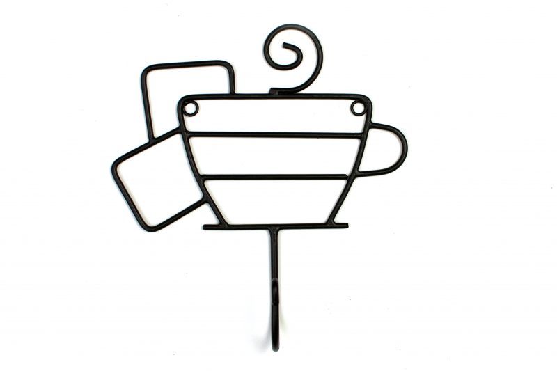 Metal Wall Hook - Beignets and Coffee - Image 2