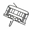 Metal Wall Hook - Streetcar